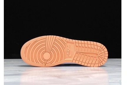 JORDAN MID AIR PINK 1 (GS) QUARTZ 1208